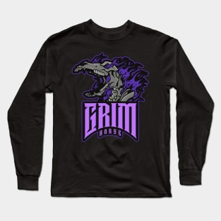 Grim horse Long Sleeve T-Shirt